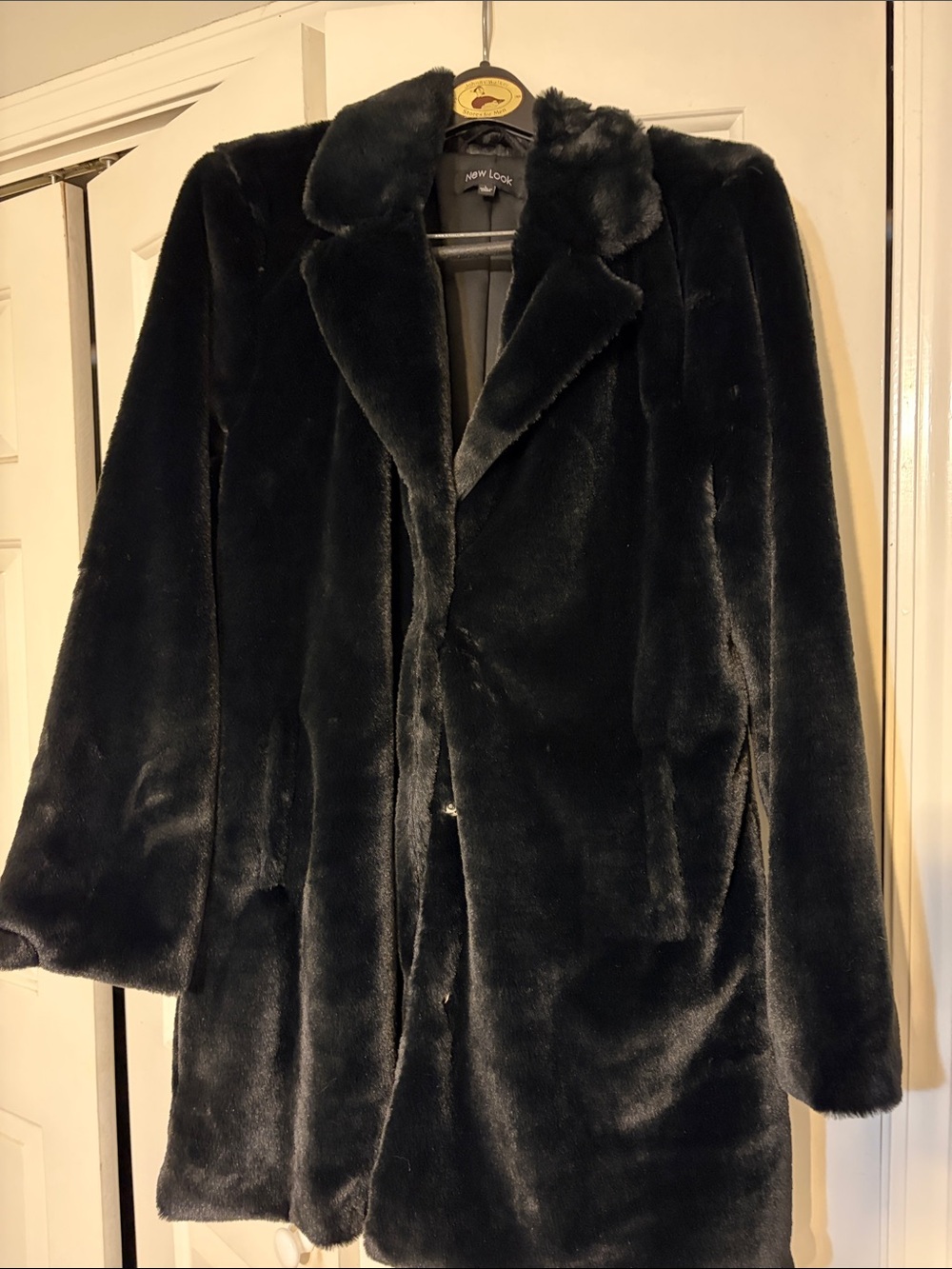 Plush winter coat